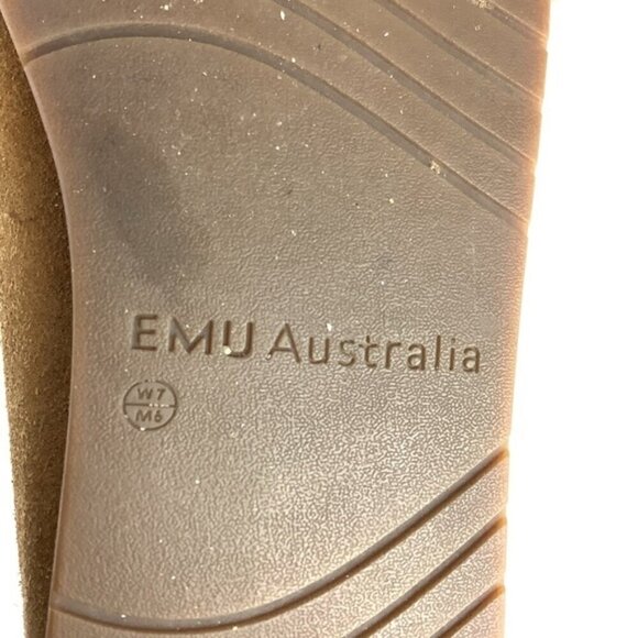 EMU AUSTRALIA SUEDE GHOSTGUM MOCCASIN BOOTIE - Picture 9 of 10